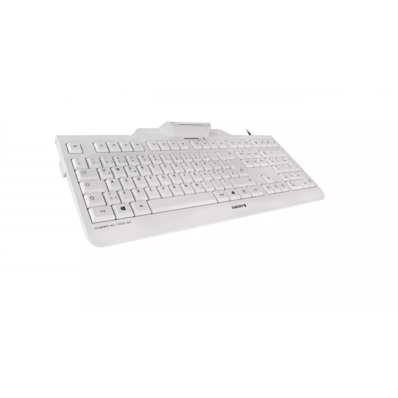 CHERRY KC 1000 SC klawiatura biurowa USB QWERTY Nordic Czarna