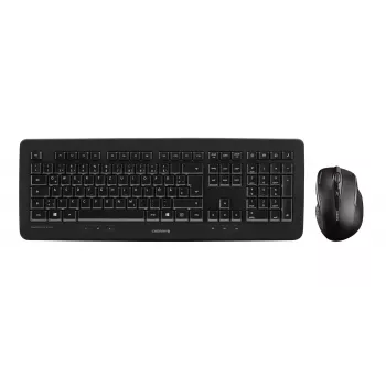 CHERRY DW 5100 klawiatura Mysz w zestawie Uniwersalna RF Wireless US English Czarny