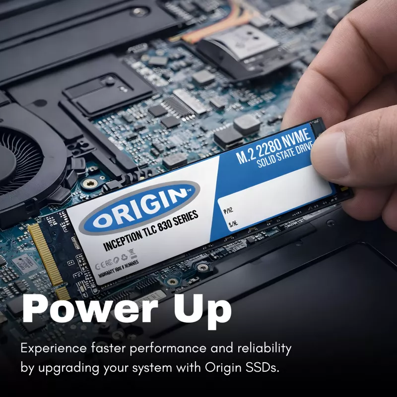 Origin Storage Inception SSD 2 TB NVMe M.2 3D TLC 80 mm, 2 TB, M.2, 2100 MB/s, 640 Gbit/s
