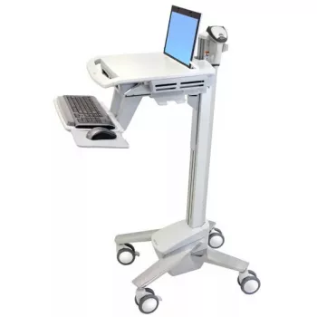 Wózek multimedialny Ergotron StyleView EMR Laptop Cart SV40 Aluminium szary biały