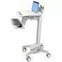 Wózek multimedialny Ergotron StyleView EMR Laptop Cart SV40 Aluminium szary biały