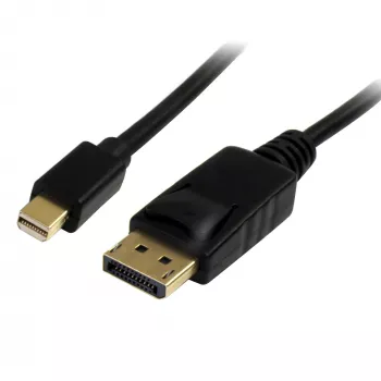 StarTech.com 1m (3ft) Mini DisplayPort na DisplayPort 1.2 kabel - 4K x 2K UHD Mini DisplayPort na DisplayPort adapter kablowy - Mini DP na DP kabel do monitora - mDP na DP przewód konwerter