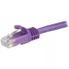 StarTech.com 15m CAT6 Ethernet kabel - fioletowy CAT 6 Gigabit Ethernet Wire -250MHz 100W PoE RJ45 UTP sieciowy/Patch Cord Snagless w/Strain Relief Individually Tested