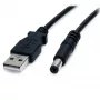 StarTech.com Kabel zasilający USB na 5,5 mm - wtyk cylindryczny typu M - 2 m, 2 m, USB, wtyk cylindryczny typu M