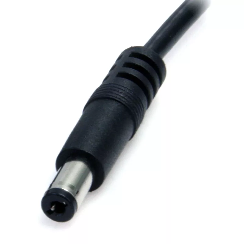 StarTech.com Kabel zasilający USB na 5,5 mm - wtyk cylindryczny typu M - 2 m, 2 m, USB, wtyk cylindryczny typu M
