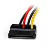 StarTech.com 6in 4 Pin LP4 to Left Angle SATA Power adapter kablowy