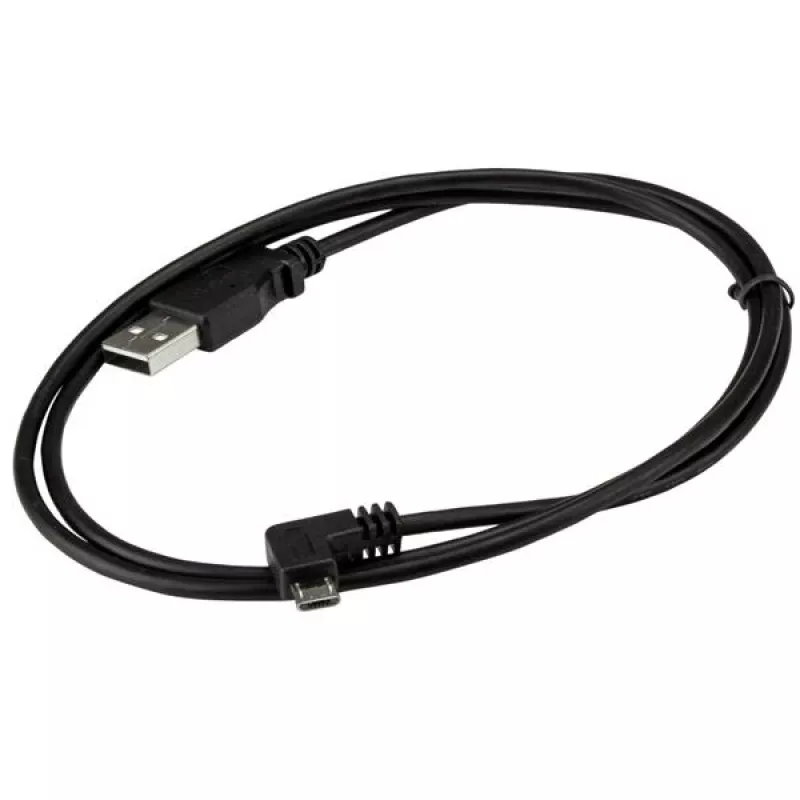 StarTech.com Micro-USB Charge-and-Sync kabel M/M - Right-Angle Micro-USB - 30/24 AWG - 1 m (3 ft.)