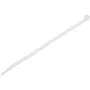 StarTech.com Opaski kablowe 8 cali (20 cm) – szerokość 1/8 cala (4 mm), średnica wiązki 2-1/8 cala (55 mm), wytrzymałość na rozciąganie 50 funtów (22 kg), nylonowe samozaciskowe opaski zaciskowe z zakrzywioną końcówką – 94V-2/UL, opakowanie 1000 szt. – białe