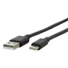 Kabel USB A na USB C MOBILIS 020013 — 1 m, transmisja danych 0,48 Gbit/s, czarny