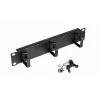 Pierścień kablowy EQUIP EZMR-10-B — metalowy, czarny, akcesorium do szafy rack, 1 szt., 174 g