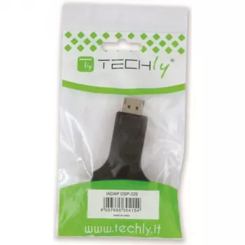 Techly DisplayPort Adapter DP M to DVI-I 24 + 5 F IADAP DSP-229