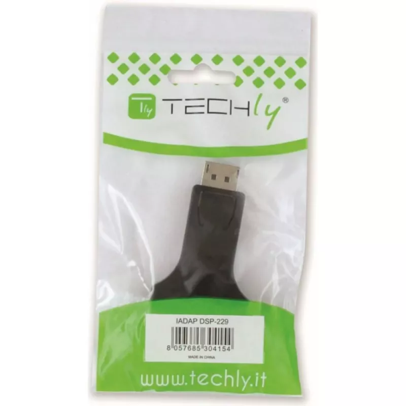 Techly DisplayPort Adapter DP M to DVI-I 24 + 5 F IADAP DSP-229