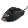 Mysz gamingowa Deltaco DM210 przewodowa ultralekka RGB czarna