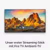 Smart TV dongle Amazon 4K Ultra HD USB, Wi‑Fi 6 (802.11ax), 3840×2160, zasilany USB, czarny