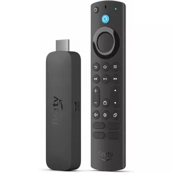 Smart TV dongle Amazon 4K Ultra HD USB, Wi‑Fi 6 (802.11ax), 3840×2160, zasilany USB, czarny