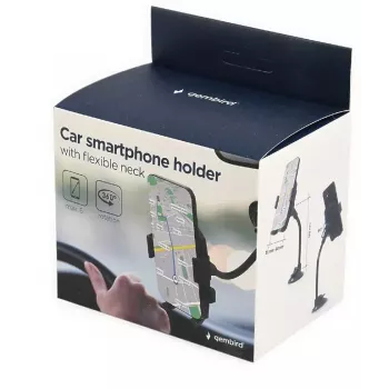 Aktywny uchwyt Gembird TA-CHW-04 Telefon komórkowy Smartfon Czarny