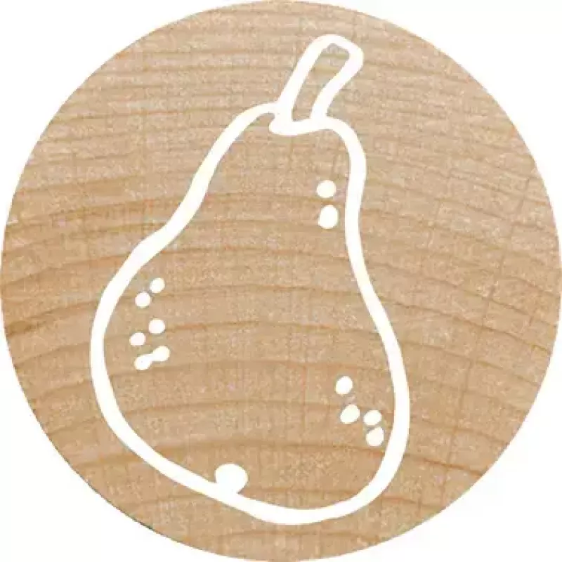 Pieczątka okrągła Colop 165226 Guma Drewno Średnica 3 cm