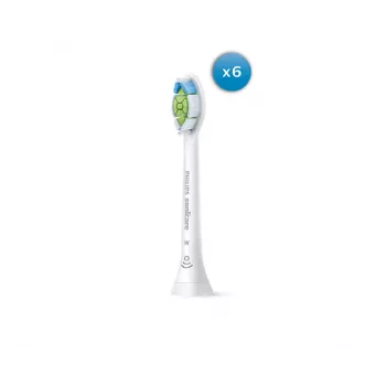 Wymienne główki szczoteczki Philips HX6066/87 Optimal biały — zestaw 6 szt.