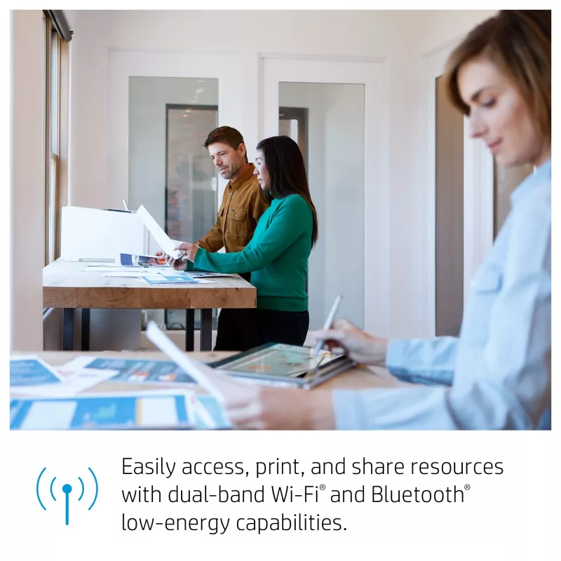 HP Color LaserJet Pro M454dw, drukarka, drukowanie przez USB z przodu, drukowanie dwustronne