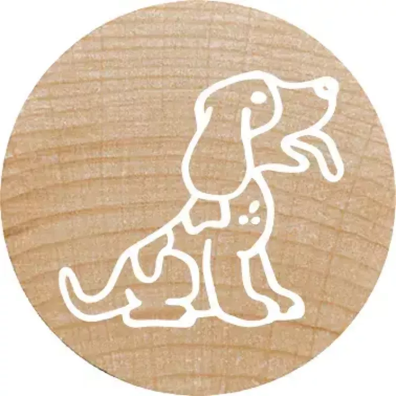 Pieczątka okrągła Colop 165225 Guma Drewno Średnica 3 cm