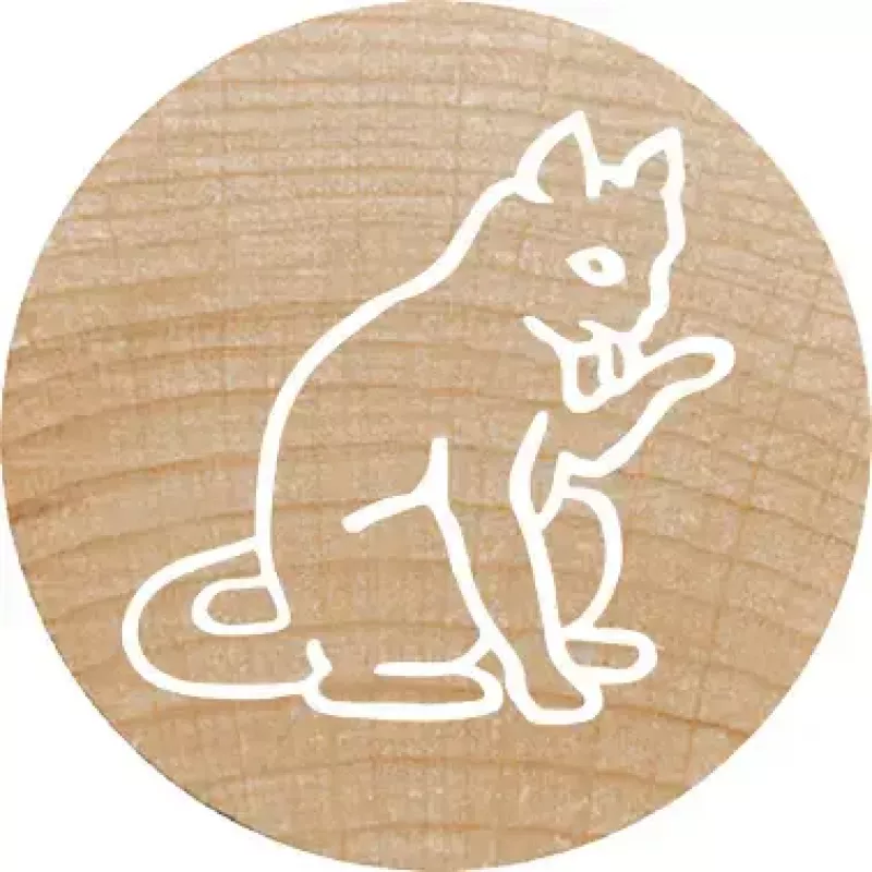 Pieczątka okrągła Colop 165225 Guma Drewno Średnica 3 cm