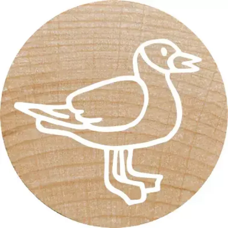 Pieczątka okrągła Colop 165225 Guma Drewno Średnica 3 cm