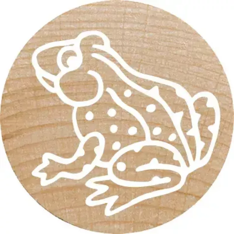 Pieczątka okrągła Colop 165225 Guma Drewno Średnica 3 cm