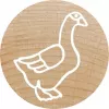 Pieczątka okrągła Colop 165225 Guma Drewno Średnica 3 cm