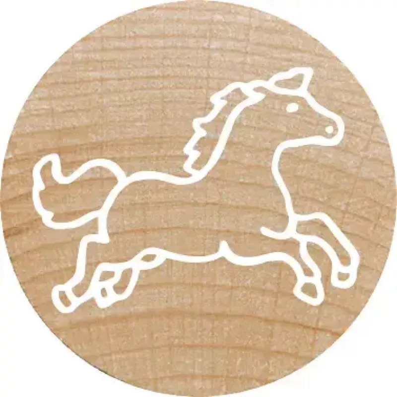 Pieczątka okrągła Colop 165225 Guma Drewno Średnica 3 cm