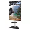 Techly Floor Support with Shelf Trolley TV LCD/LED/Plasma 37-70 inch biały