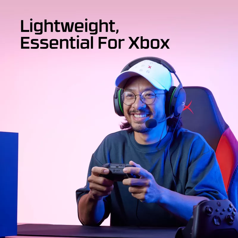 HyperX CloudX Stinger 2 Core Gaming Headsets Xbox biały