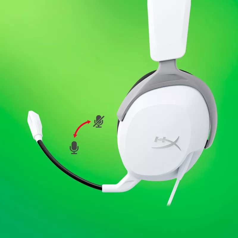 HyperX CloudX Stinger 2 Core Gaming Headsets Xbox biały