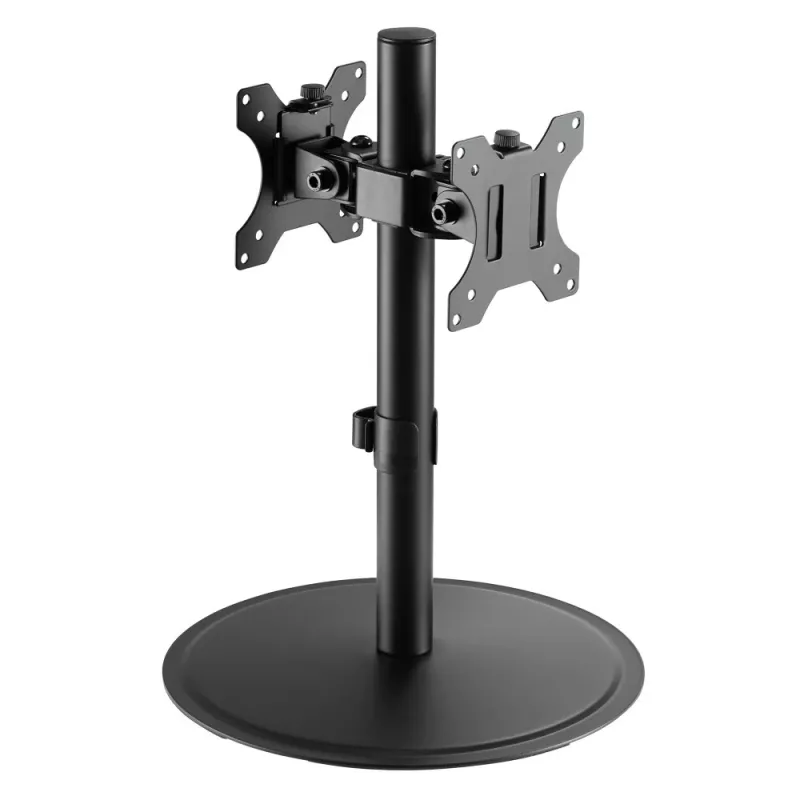 Techly ICA-LCD 402 uchwyt / stojak do monitora 81,3 cm (32 cale) Biurkowy Czarny
