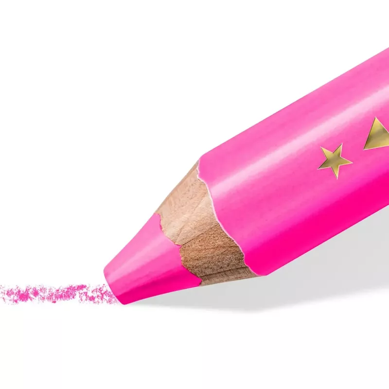 Zestaw kredek akwarelowych Staedtler 140 C4P1 — 4 szt. (zielona, pomarańczowa, różowa, żółta)