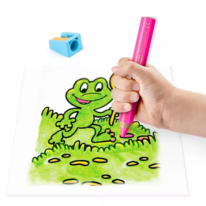 Zestaw kredek akwarelowych Staedtler 140 C4P1 — 4 szt. (zielona, pomarańczowa, różowa, żółta)