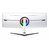 Monitor komputerowy Samsung G95NC 144,8 cm (57 cali) 7680 x 2160 pikseli Dual UHD QLED Biały
