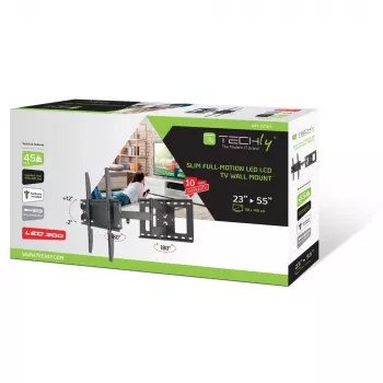Techly ICA-PLB 148M Uchwyt/stojak do telewizora 139,7 cm (55 cali) Czarny