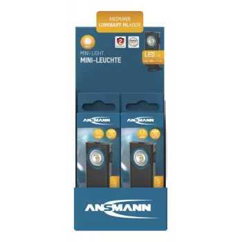 Latarka na brelok Ansmann ML400R Czarna LED 5W USB ładowalna