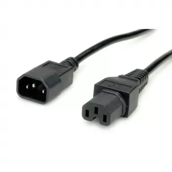 Kabel zasilający VALUE 19.99.1123 czarny 3 m złącze C14 C15
