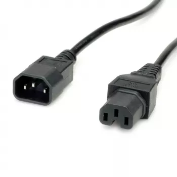 Kabel zasilający VALUE 19.99.1123 czarny 3 m złącze C14 C15