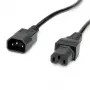 Kabel zasilający VALUE 19.99.1123 czarny 3 m złącze C14 C15