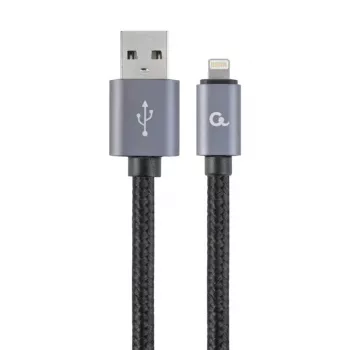 Kabel do telefonu komórkowego GEMBIRD USB A na Lightning CCB-MUSB2B-AMLM-6 1,8 m USB 2.0 Czarny