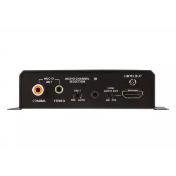 Odbiornik ATEN HDMI HDBaseT z deembedingiem audio / dwukierunkowym PoH (4K@100m) (HDBaseT Class A) (PoH PSE i PD)