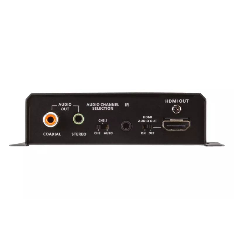 Odbiornik ATEN HDMI HDBaseT z deembedingiem audio / dwukierunkowym PoH (4K@100m) (HDBaseT Class A) (PoH PSE i PD)