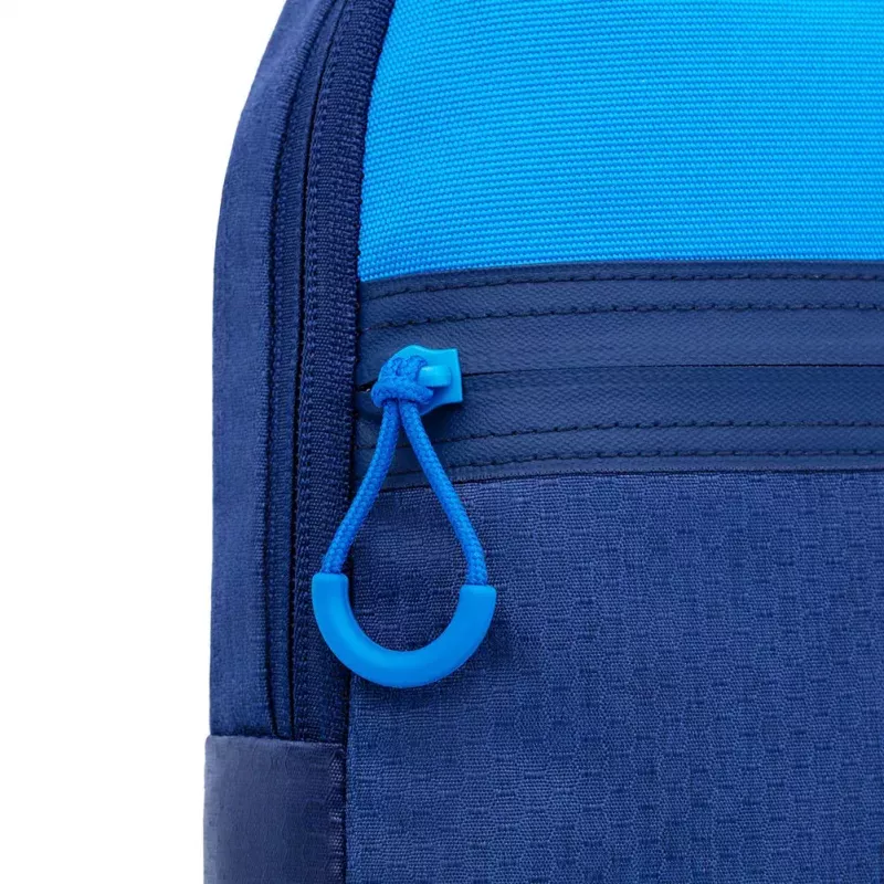 Torba na ramię Rivacase Dijon 25.6 cm (10.1 cala) Niebieska Uchwyt do przenoszenia Pasek na ramię
