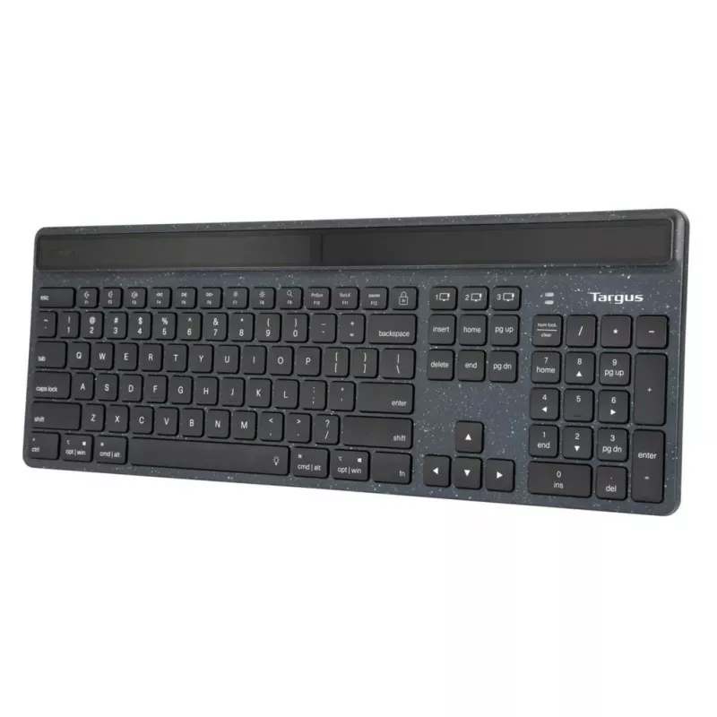 Targus EcoSmart AKB868FR klawiatura uniwersalny Bluetooth AZERTY francuski czarny
