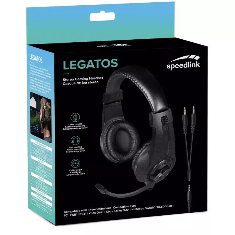Słuchawki SPEEDLINK LEGATOS