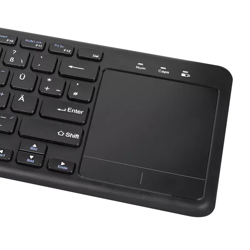 Klawiatura LogiLink ID0188 Home RF Wireless QWERTZ Czarna