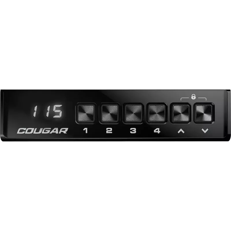 Biurko gamingowe elektryczne COUGAR E-DEIMUS 120 (1224x605 x 720~1150mm)