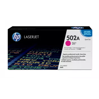 Oryginalny wkład laserowy HP 502A magenta do drukarki LaserJet